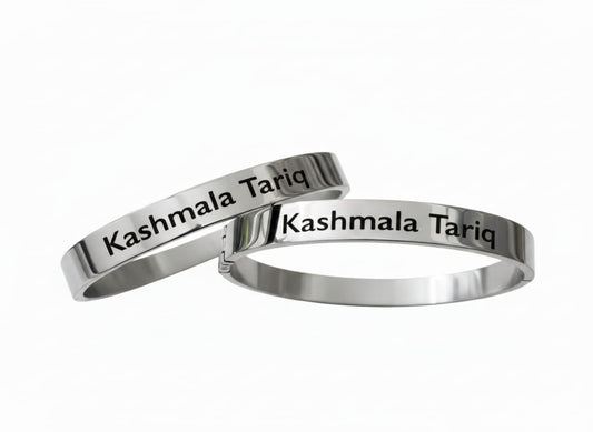 Custom Engraved Name Bracelet – Premium Stainless Steel