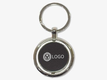 Custom Round Metal Keychains