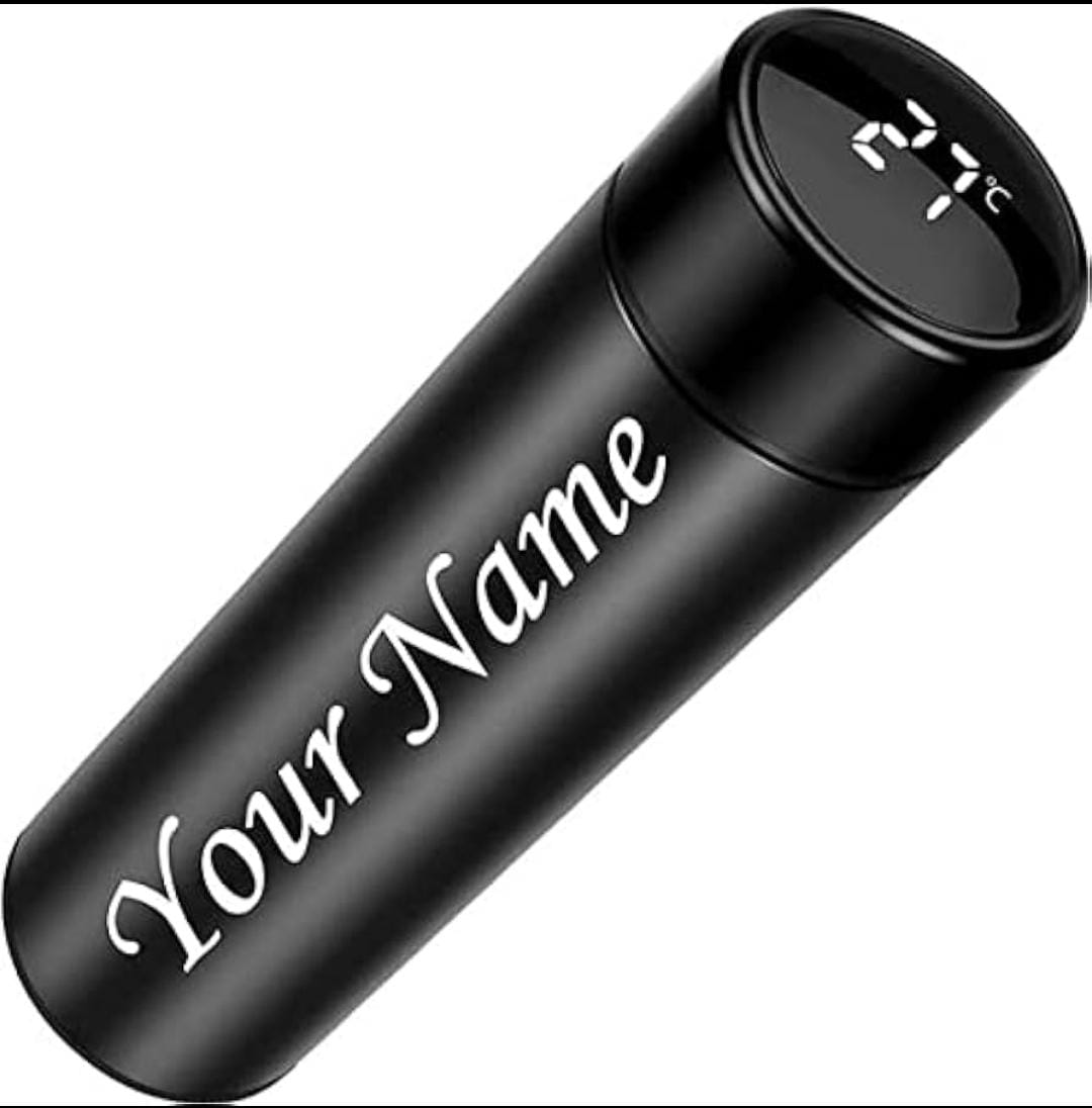 Customized Metal Temperature Water Bottle