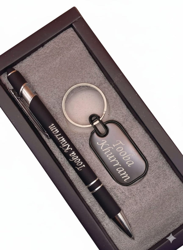 Customiy Crafting Pen & Keychain Gift Set
