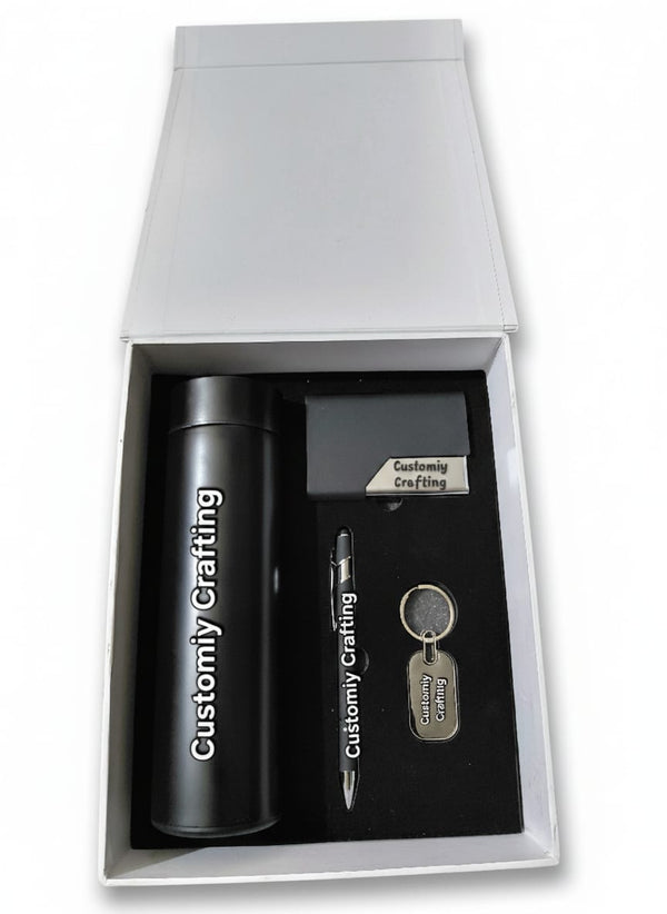 Customiy Crafting White Corporate Gift Box