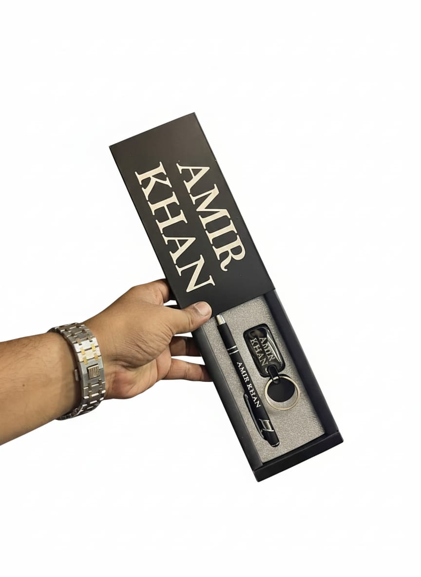 Custom Deal Offer (Black Pen, Keychain & Black Box)