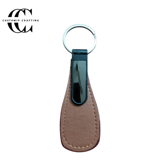 Custom Name Leather Keychains