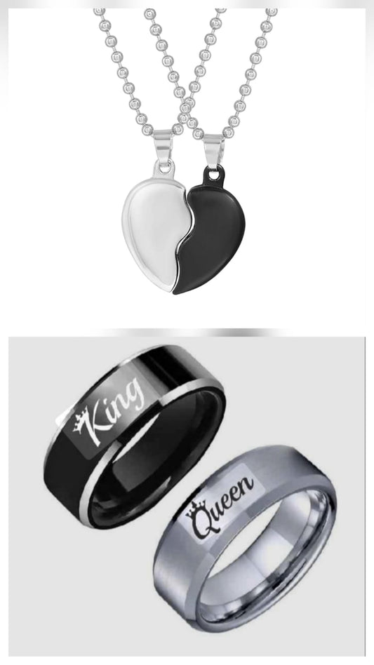 Special Couple Deal — Matching Personalized Jewelry Set