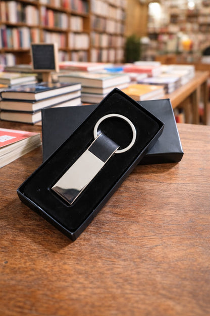 Custom SS Bar Keychain – Premium Quality Name Engraving