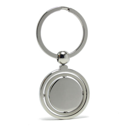 Custom 360° Round Keychain – Fine Name Engraving