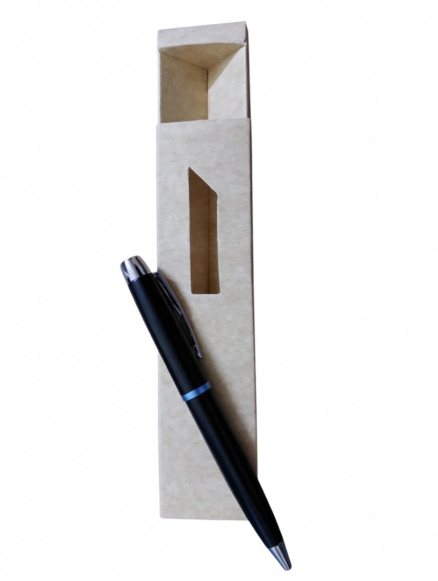 Custom Pen with Fine Engraving + Premium Card Box