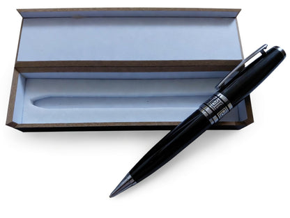 Premium Custom  Pen – Black, Golden & Silver Black Combination