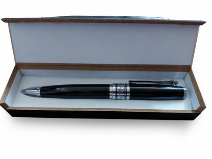 Premium Custom  Pen – Black, Golden & Silver Black Combination