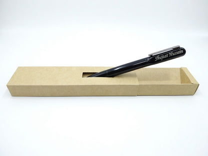 Custom Premium Quality Metal Black LED Pen