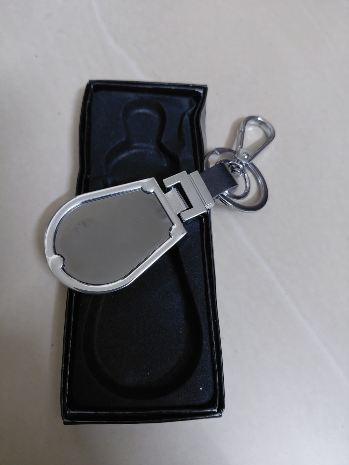Custom Car Name Keychain – Black Keychain + Black Box – Your Name &amp; Car Code Engraved Keep your car's identity close to your keys.