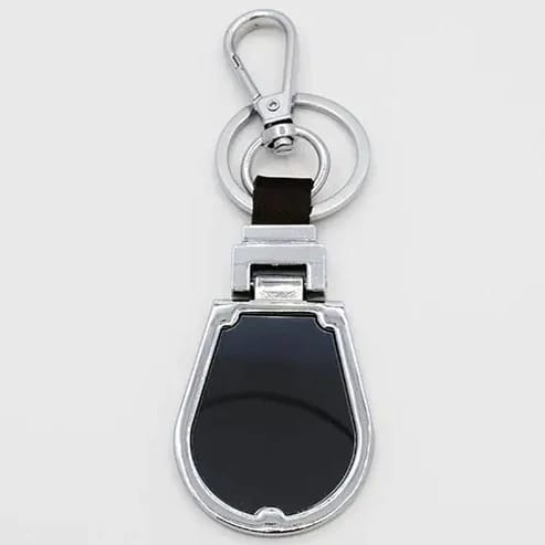 Custom Car Name Keychain – Black Keychain + Black Box – Your Name &amp; Car Code Engraved Keep your car's identity close to your keys.