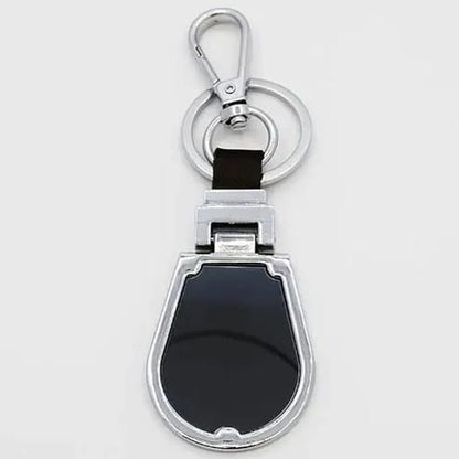 Custom Car Name Keychain – Black Keychain + Black Box – Your Name &amp; Car Code Engraved Keep your car's identity close to your keys.