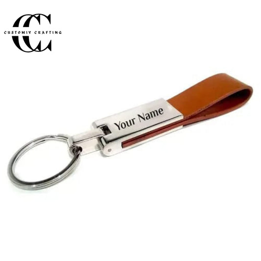 Custom Elegant Leather key chain