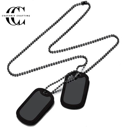 Custom Name Lockets in Black & Silver