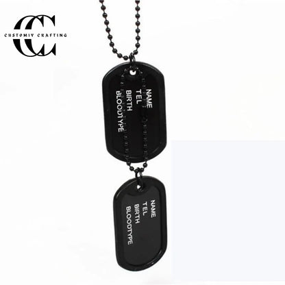 Custom Name Lockets in Black & Silver