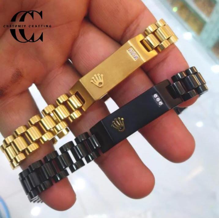 Engraved Name Bracelets (Rolex)