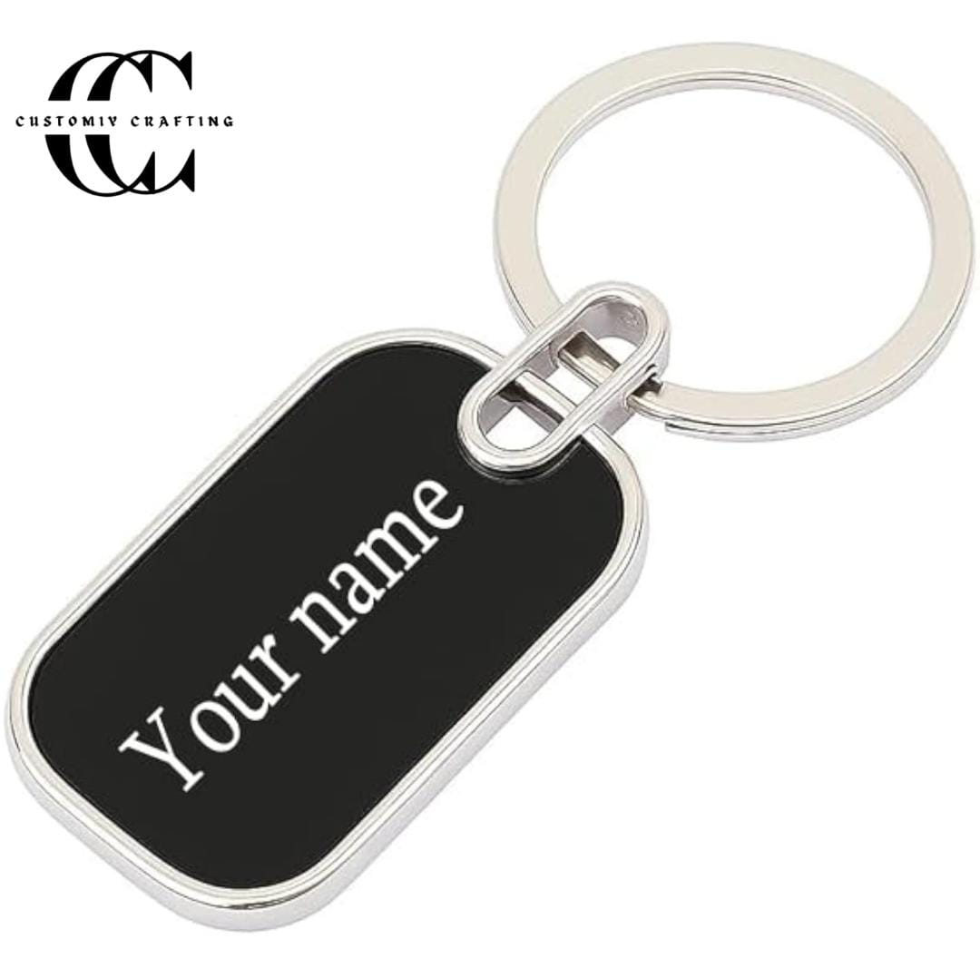 Custom Metal Keychains – Your Name Here