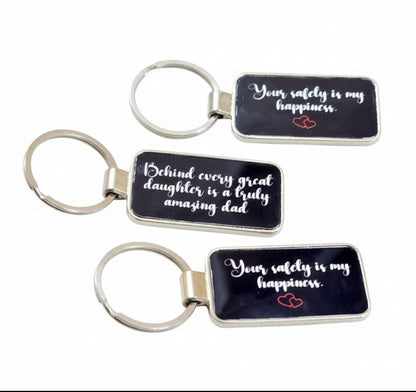 Custom Name Metal Keychains