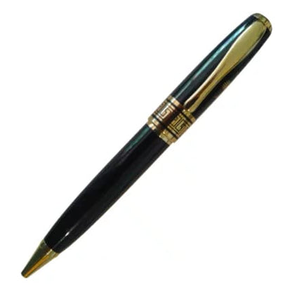 Premium Custom  Pen – Black, Golden & Silver Black Combination