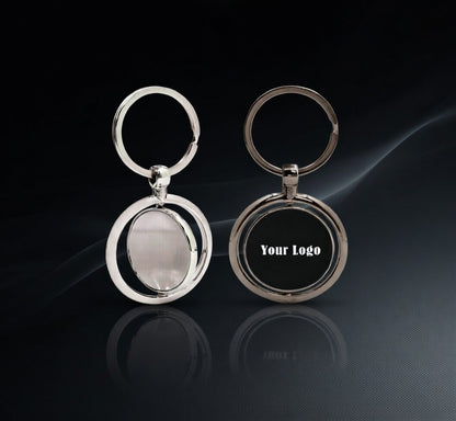 Custom Round Metal Keychains
