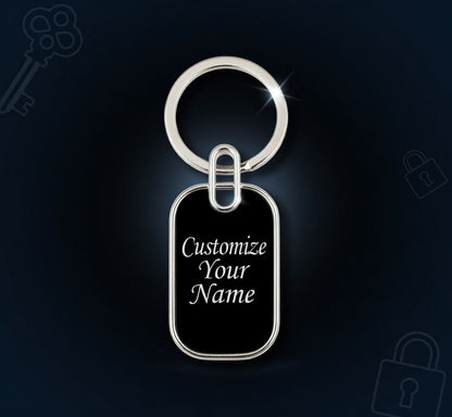 Custom Metal Keychains – Your Name Here