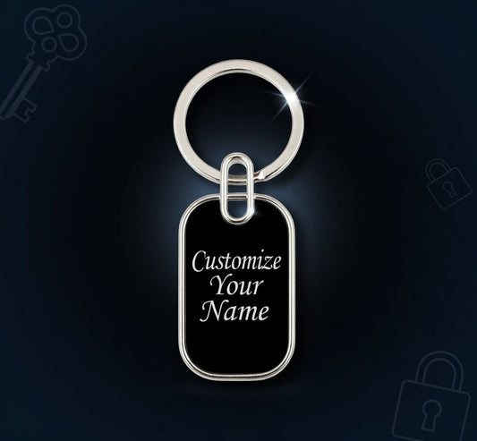 Custom Metal Keychains – Your Name Here