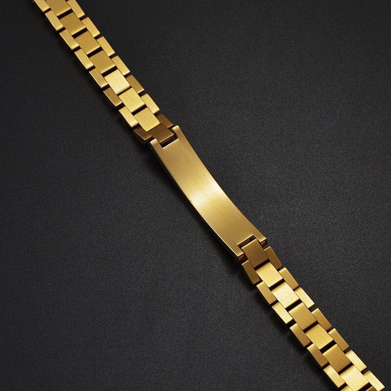 Customize Hand Bracelets in Gold, Silver & Black