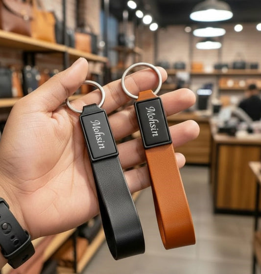 Custom Elegant Leather key chain