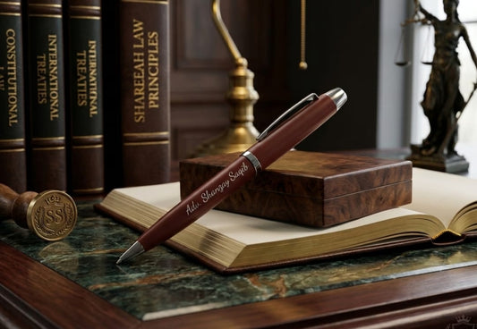 Custom Pen with Fine Engraving + Premium Card Box