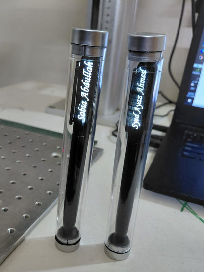 Custom Premium Quality Metal Black LED Pen